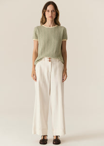Carsen Full Length Pant Ecru