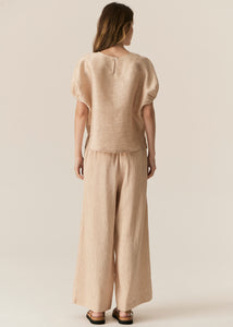 Stelle Pant Red/Natural Stripe