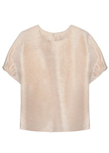 Stelle Reversible Top Red/Natural Stripe