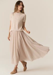 Pax Lurex Tee Pink