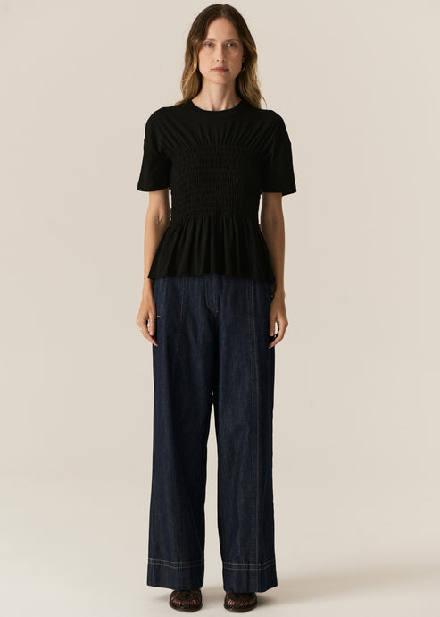 Carsen Full Length Pant Dark Wash