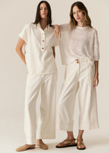 Load image into Gallery viewer, Carsen Crop Pant Ecru