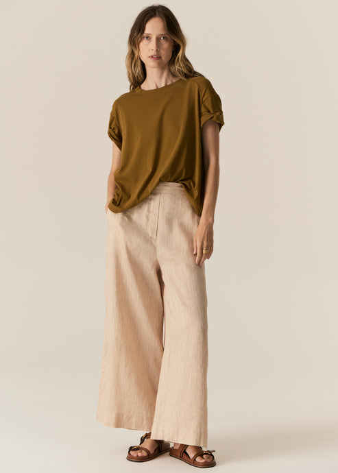 Stelle Pant Red/Natural Stripe