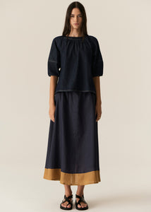 Carsen Top Dark Wash