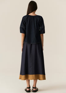 Carsen Top Dark Wash