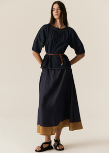 Carsen Top Dark Wash