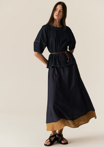 Carsen Top Dark Wash