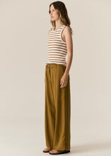 Load image into Gallery viewer, Luca Tank White/Camel