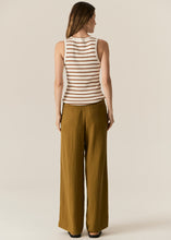 Load image into Gallery viewer, Luca Tank White/Camel