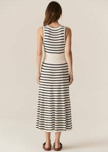 Luca Dress White/Ink