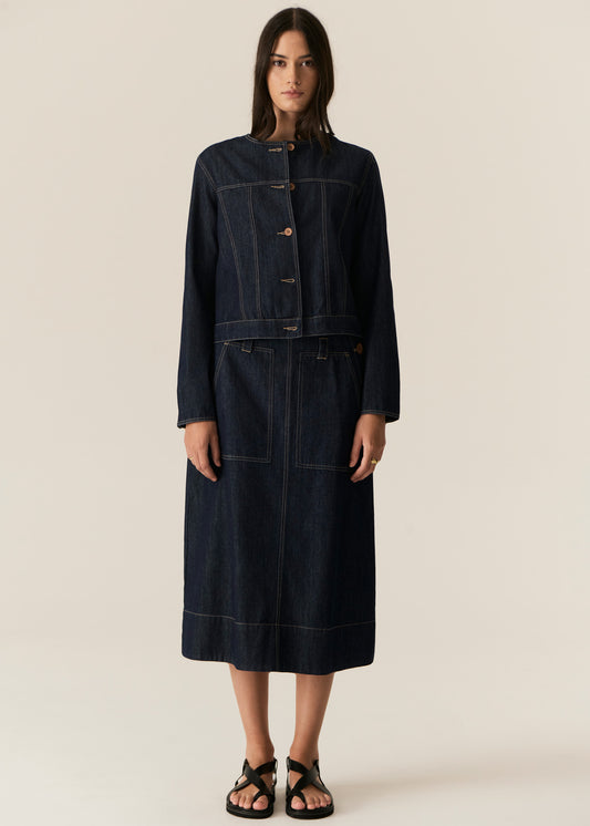 Carsen Jacket Dark Wash
