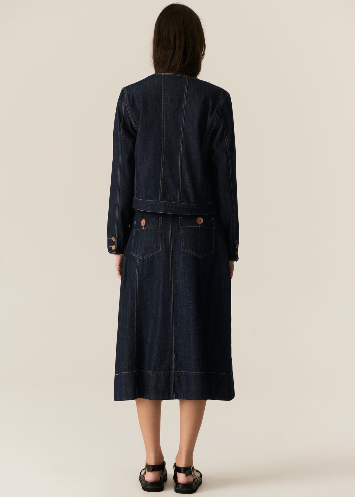 Carsen Jacket Dark Wash