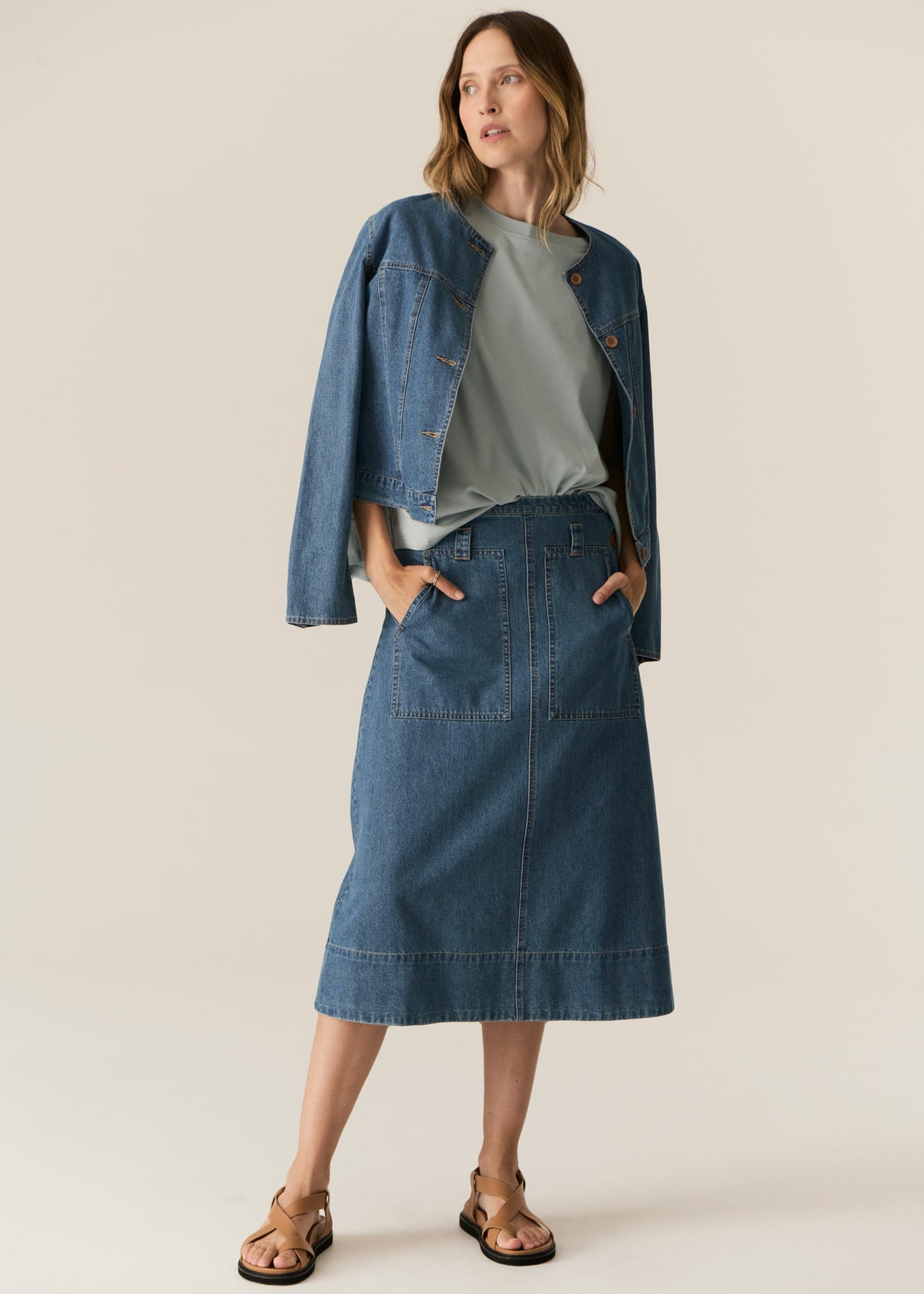 Carsen Jacket Light Wash