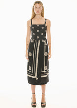 Load image into Gallery viewer, Tangle Wrap Skirt Black/Pebble