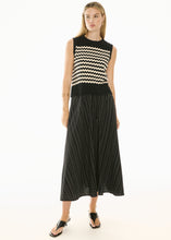 Load image into Gallery viewer, Bonde Tank Knit Black/Ivory