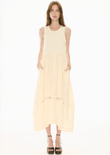Load image into Gallery viewer, Orlo Lace Tank Dress Ivory