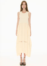 Load image into Gallery viewer, Orlo Lace Tank Dress Ivory