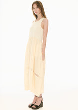 Load image into Gallery viewer, Orlo Lace Tank Dress Ivory