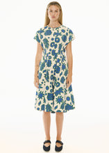 Load image into Gallery viewer, Jaine Tucked Dress Donut Palm