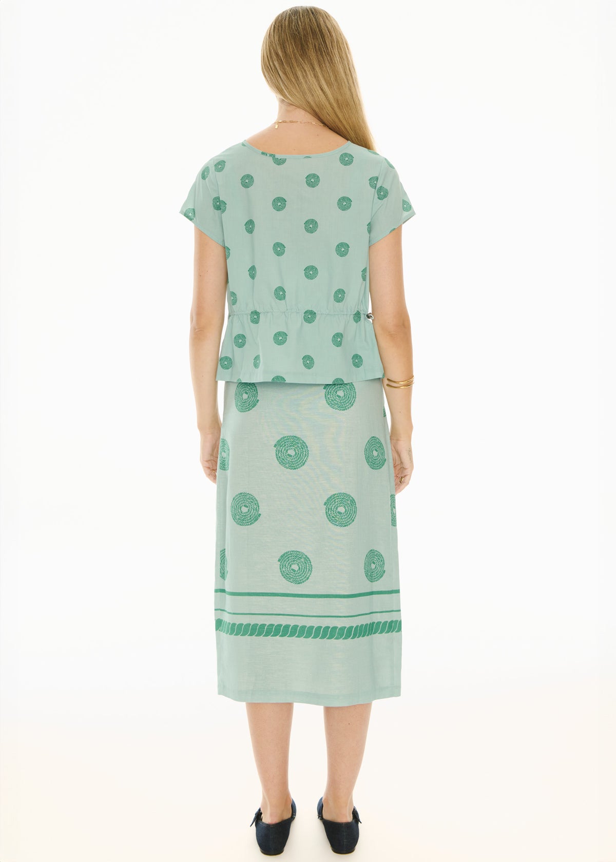 Buoy Reversible Top Blue/Green