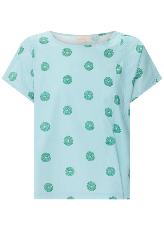 Buoy Reversible Top Blue/Green
