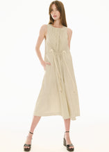 Load image into Gallery viewer, Fable Tank Dress Ivory/Ink
