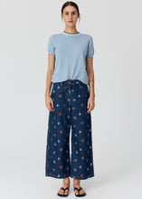 Load image into Gallery viewer, Dillon Tee w Tipping Blue/Choc
