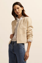 Load image into Gallery viewer, Patron jacket - Ecru boucle