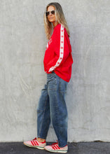 Load image into Gallery viewer, Pickleball Long Sleeve Tee Red