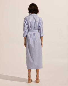 pinpoint dress - ocean stripe