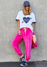 Load image into Gallery viewer, Ringer Tee - White/Navy
