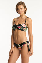 Load image into Gallery viewer, Sundown Twist Bandeau Black