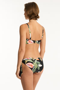 Sundown Twist Bandeau Black