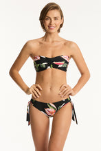 Load image into Gallery viewer, Sundown Twist Bandeau Black