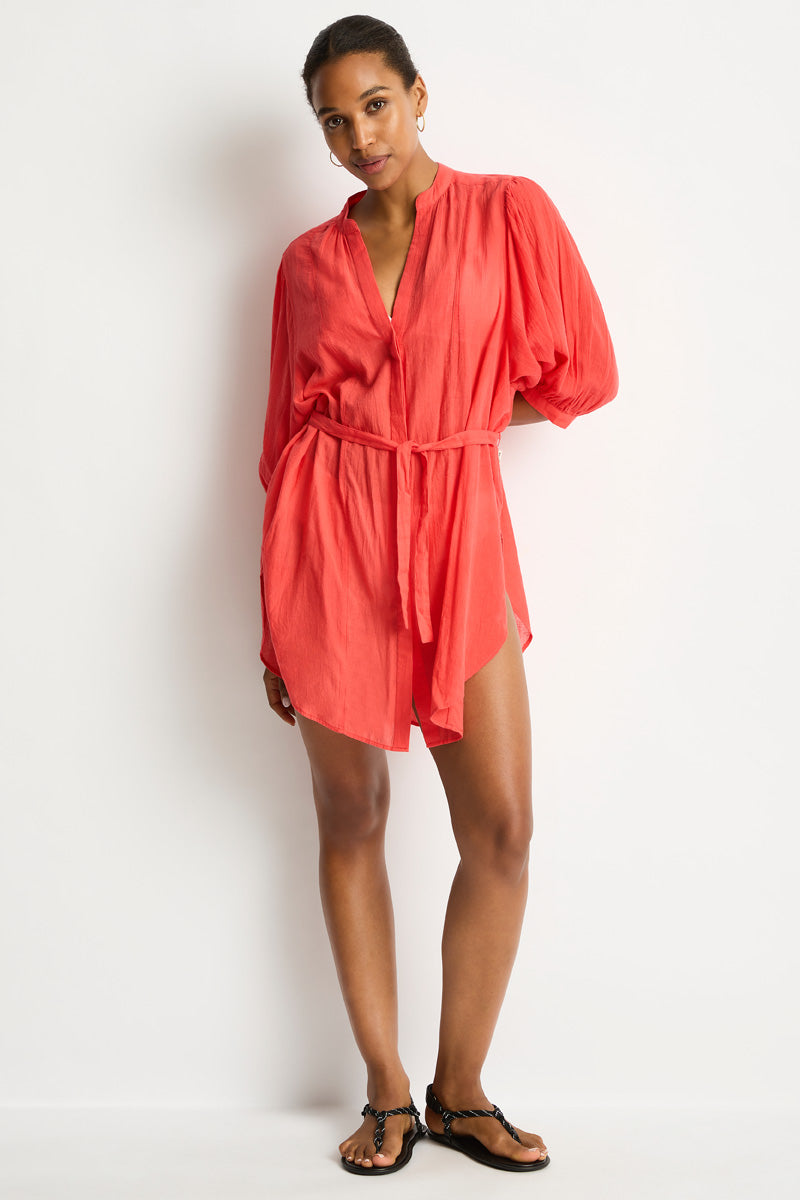 Salt Boho Shirt Red