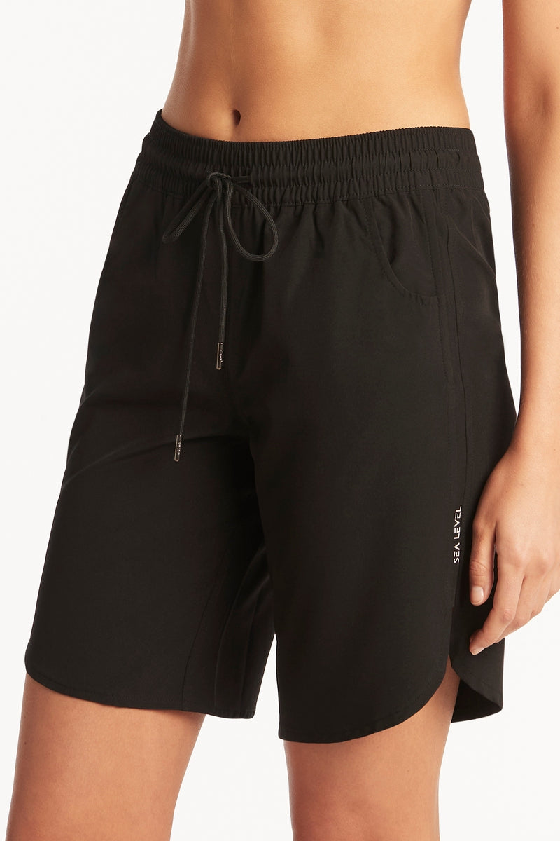 Essentials 7 Inch Boardshort - Black