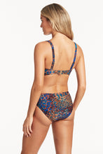 Load image into Gallery viewer, Hunter  Mid Bikini Pant Blue