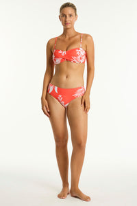 Aloha Twist Bandeau - Flame