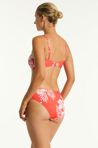 Aloha Twist Bandeau - Flame