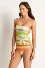 Load image into Gallery viewer, Adriana Scarf Tie Bandeau One Piece