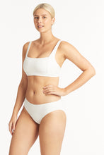 Load image into Gallery viewer, Spinnaker Mid Bikini Pant White