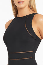 Load image into Gallery viewer, Essentials High Neck Multifit One Piece Black