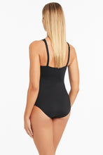 Load image into Gallery viewer, Essentials High Neck Multifit One Piece Black
