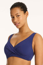Load image into Gallery viewer, Messina Panelled High Waist Pant - French Navy