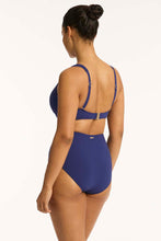 Load image into Gallery viewer, Messina Panelled High Waist Pant - French Navy