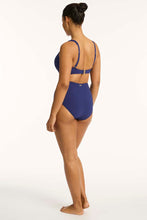 Load image into Gallery viewer, Messina Panelled High Waist Pant - French Navy