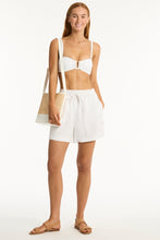 Load image into Gallery viewer, Tidal Linen Boardwalk Short White