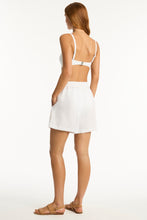 Load image into Gallery viewer, Tidal Linen Boardwalk Short White