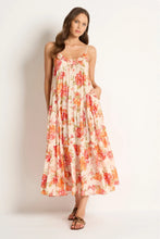 Load image into Gallery viewer, Delight Frill Tiered Midi Dress - Linen