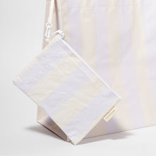 Load image into Gallery viewer, Carryall Beach Bag Rio Sun Pastel Lilac Stripe
